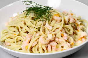 Pasta med rejer, billede 4