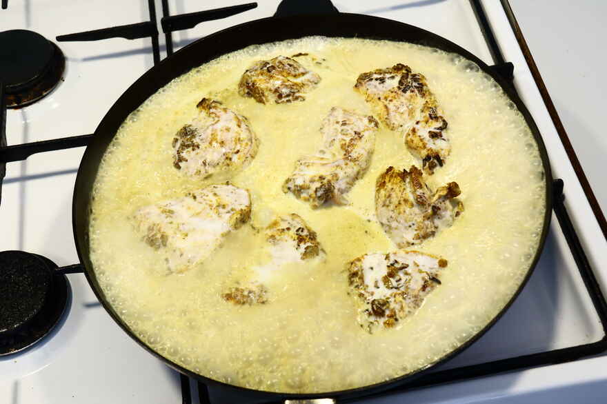Korma med kylling ... klik for at komme tilbage