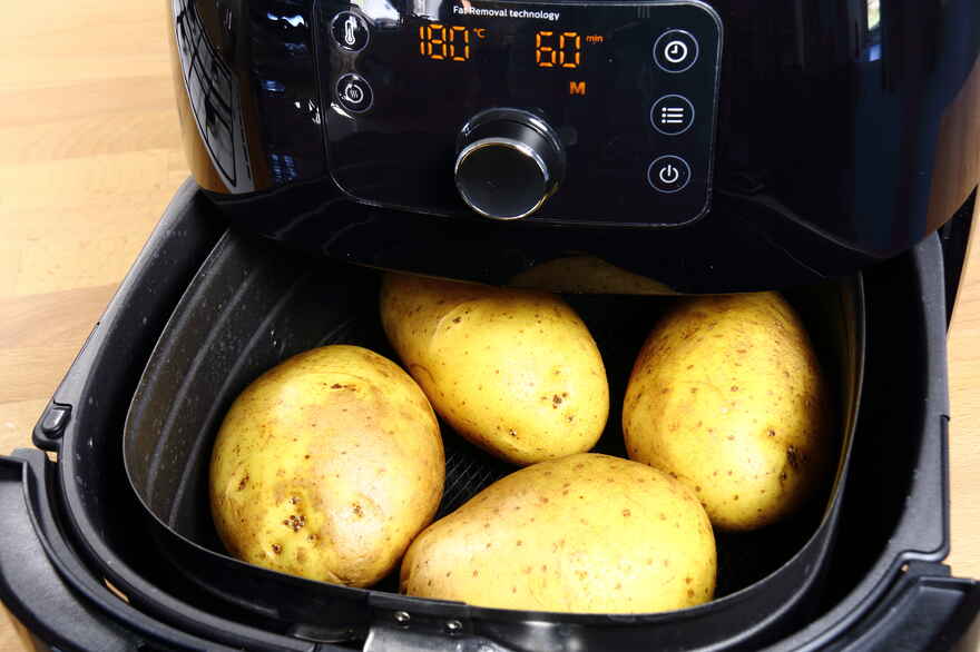 Bagte kartofler i airfryer (Bagekartofler) ... klik for at komme tilbage