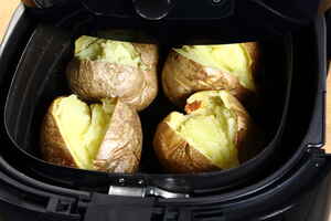 Bagte kartofler i airfryer (Bagekartofler), billede 4