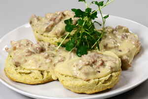 Biscuits and gravy