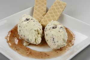 Hjemmelavet is med marcipan og chokolade, billede 4