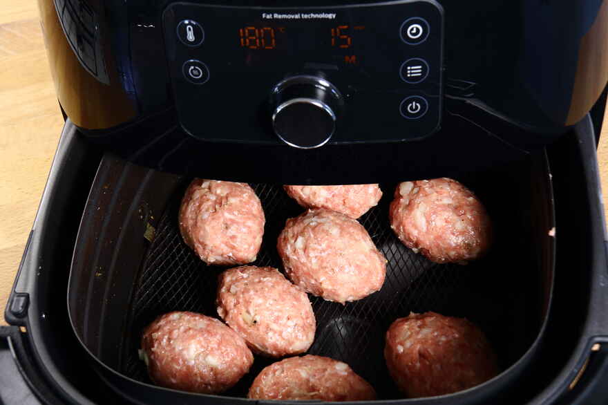 Frikadeller i airfryer ... klik for at komme tilbage