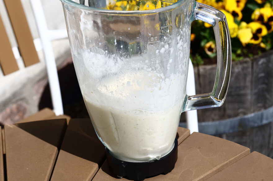 Smoothie med æble og banan ... klik for at komme tilbage