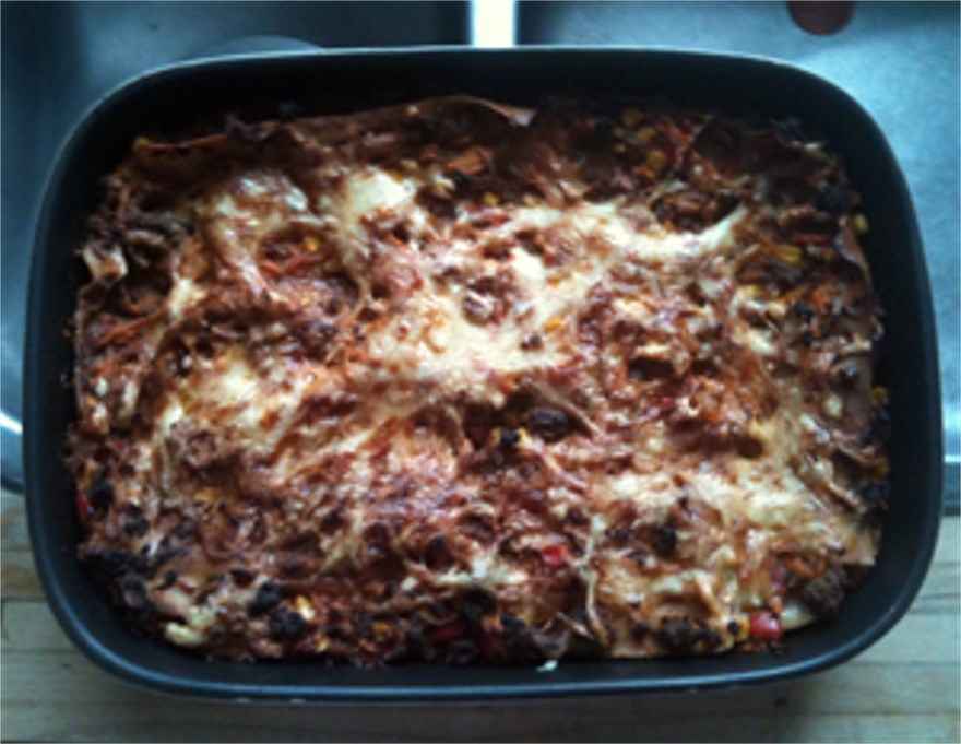 Tikka Massala Lasagne ... klik for at komme tilbage