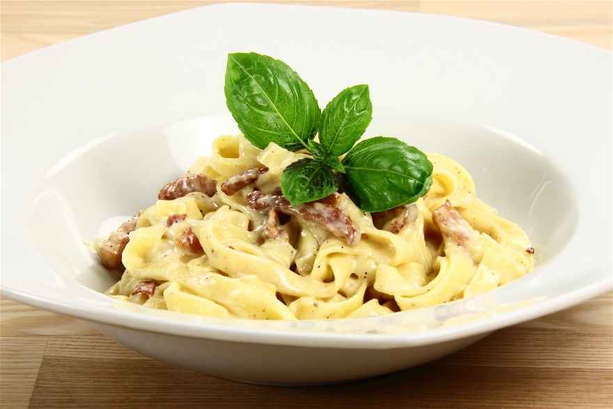 Pasta Carbonara ... klik for at komme tilbage