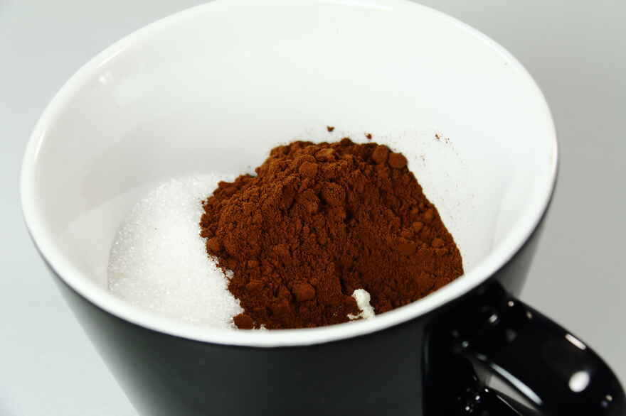 Kage i Kop - Mug cake ... klik for at komme tilbage