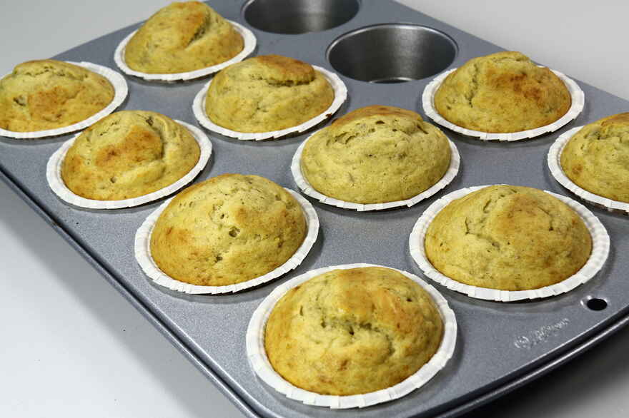 Bananmuffins uden mælk ... klik for at komme tilbage