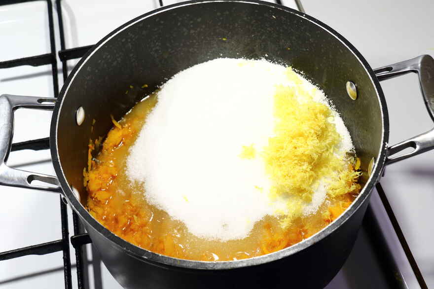 Græskarmarmelade, enkel  ... klik for at komme tilbage