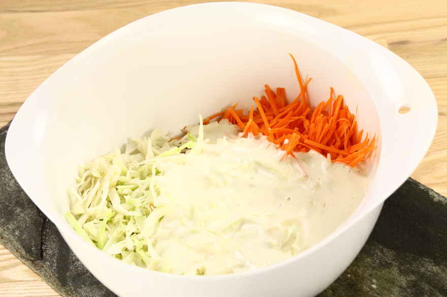 Nem og frisk coleslaw ... klik for at komme tilbage