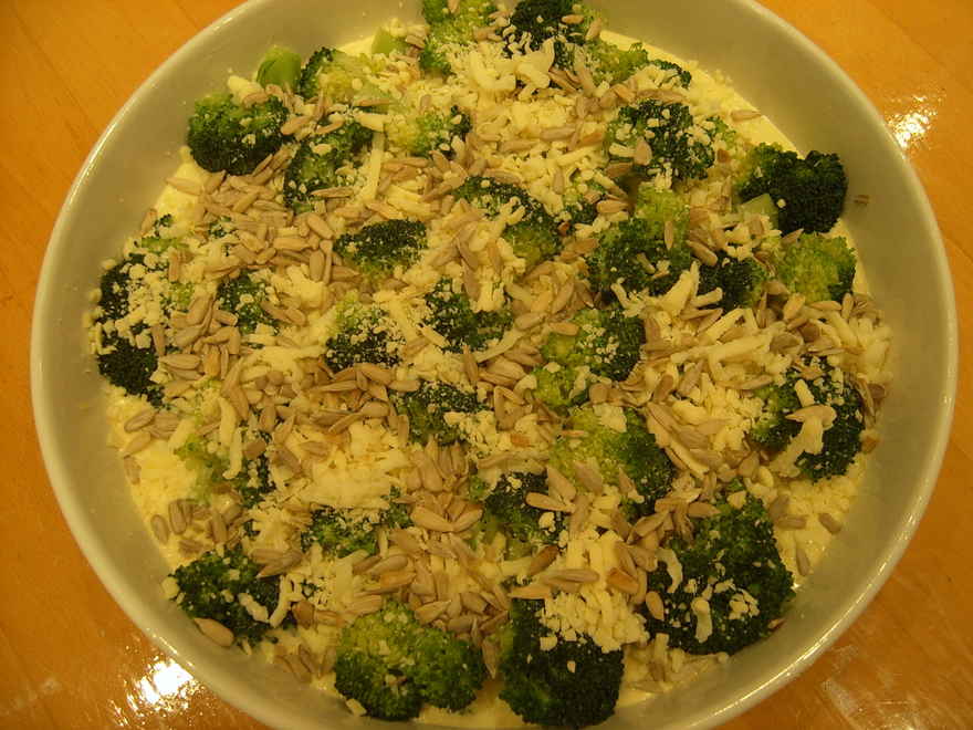 Ristærte med broccoli ... klik for at komme tilbage