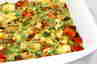 Sund æggekage med kylling, grønt og tomatsauce ... klik på billedet for at komme tilbage
