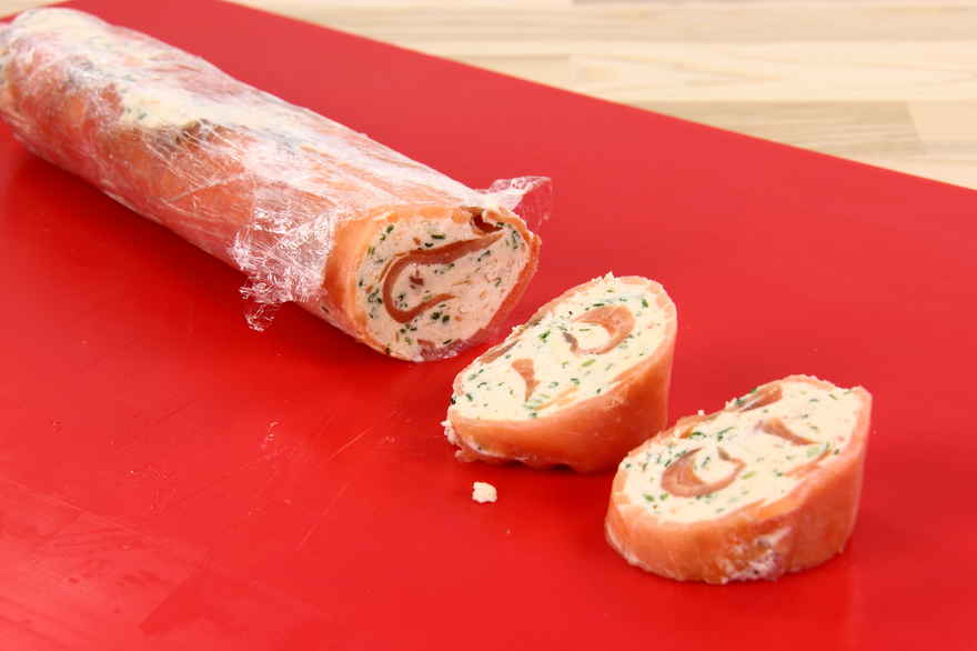 Lakseroulade med brøndkarse og flutes ... klik for at komme tilbage