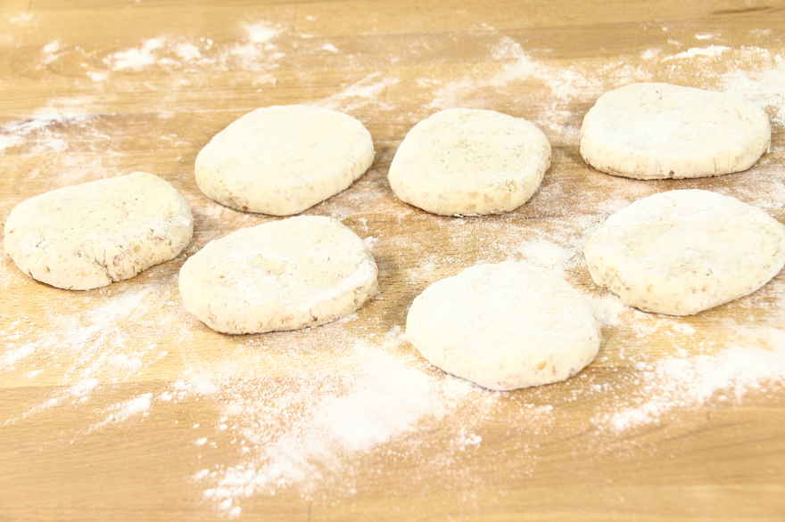 English Muffins koldhævede ... klik for at komme tilbage