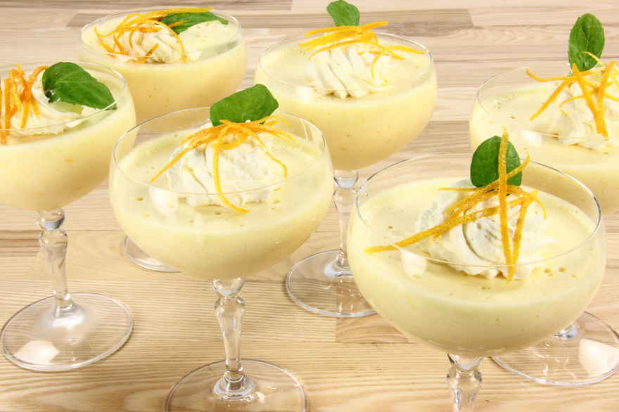 Appelsinmousse ... klik for at komme tilbage