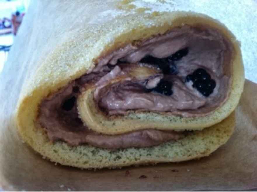Roulade med chokolademousse ... klik for at komme tilbage