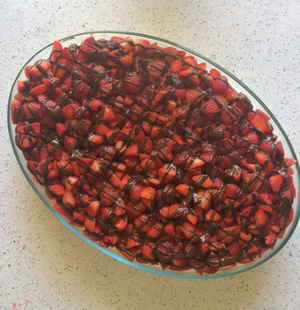 Anderledes jordbær kage