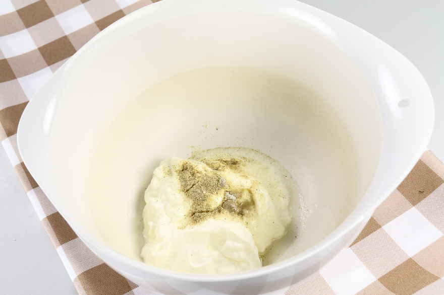 Kartoffelsalat med ærter ... klik for at komme tilbage