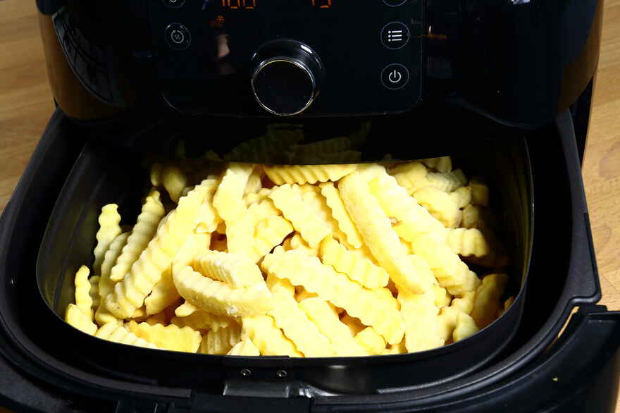 Frosne pommes frites i airfryer ... klik for at komme tilbage