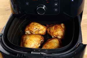 Kyllingeoverlår i airfryer, billede 4