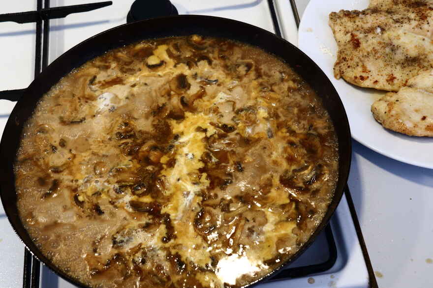 Kylling Marsala ... klik for at komme tilbage