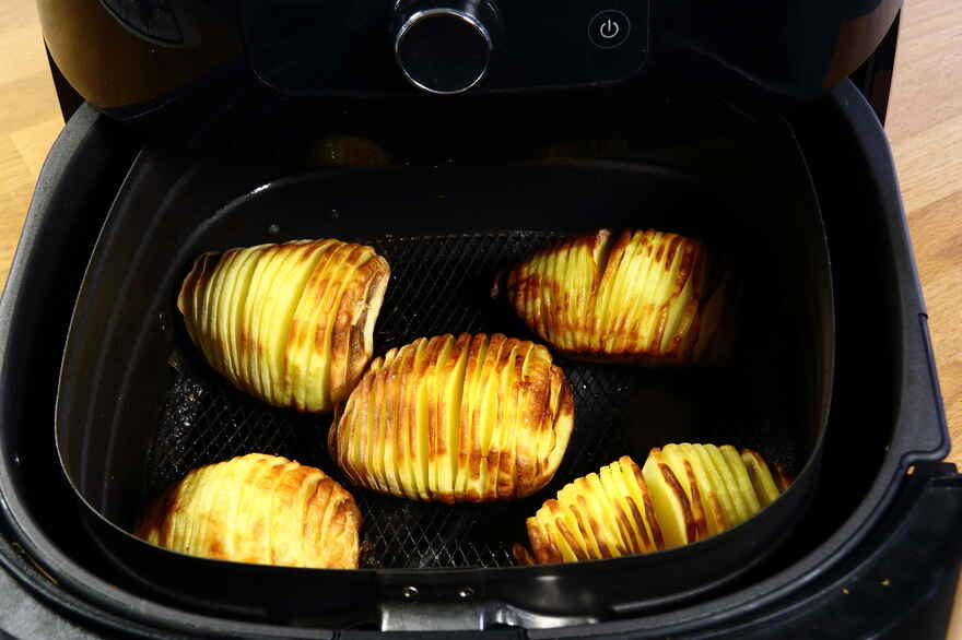 Hasselback Kartofler i airfryer ... klik for at komme tilbage