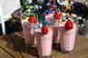 Jordbærmilkshake - Jordbær milkshake ... klik på billedet for at komme tilbage
