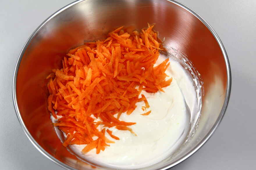 Gulerodstzatziki ... klik for at komme tilbage