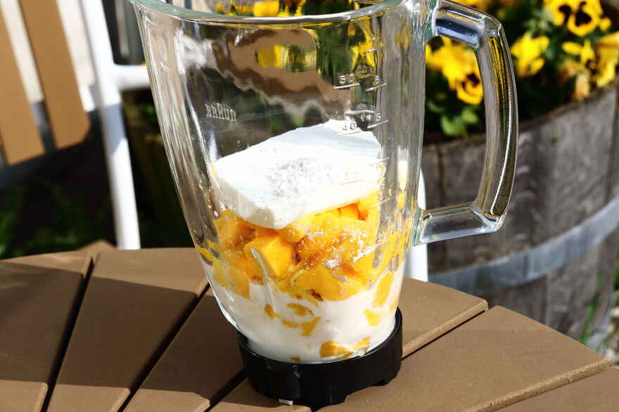 Mango milkshake ... klik for at komme tilbage