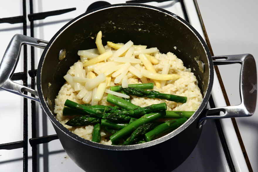 Risotto med asparges ... klik for at komme tilbage