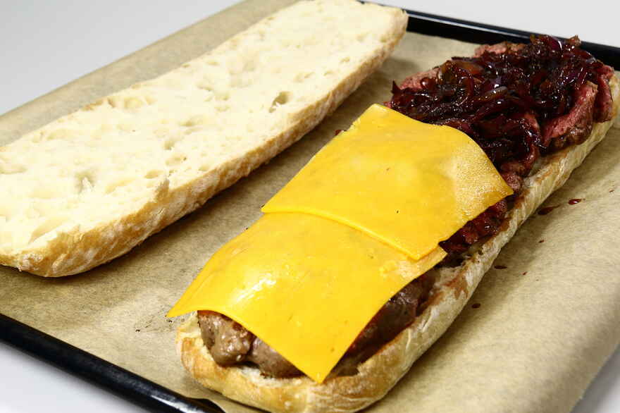 Steaksandwich ... klik for at komme tilbage