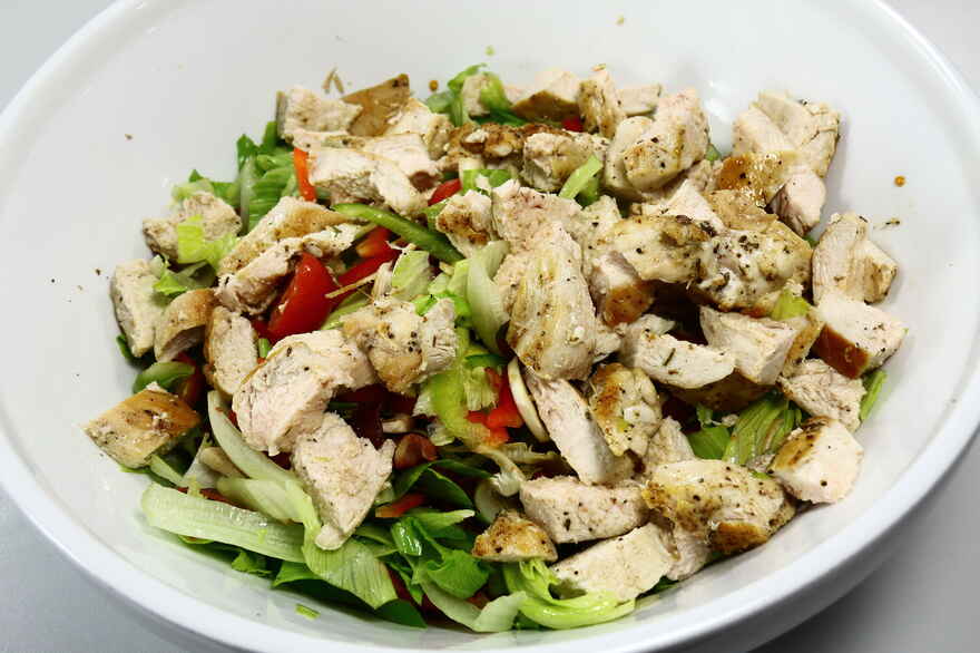 Kyllingesalat ... klik for at komme tilbage