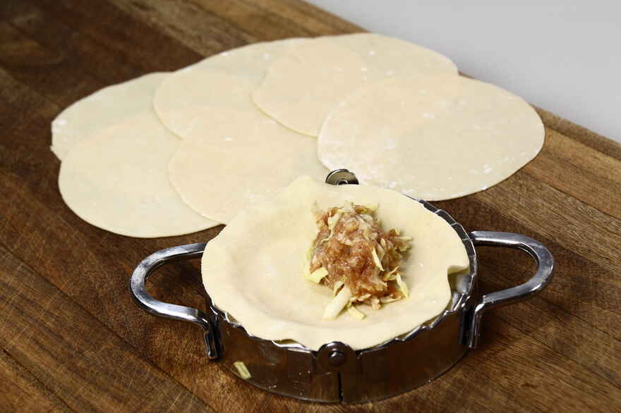 Dumplings med svinekød ... klik for at komme tilbage