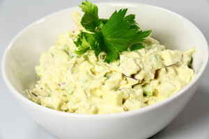 Kyllingesalat med karry, billede 4