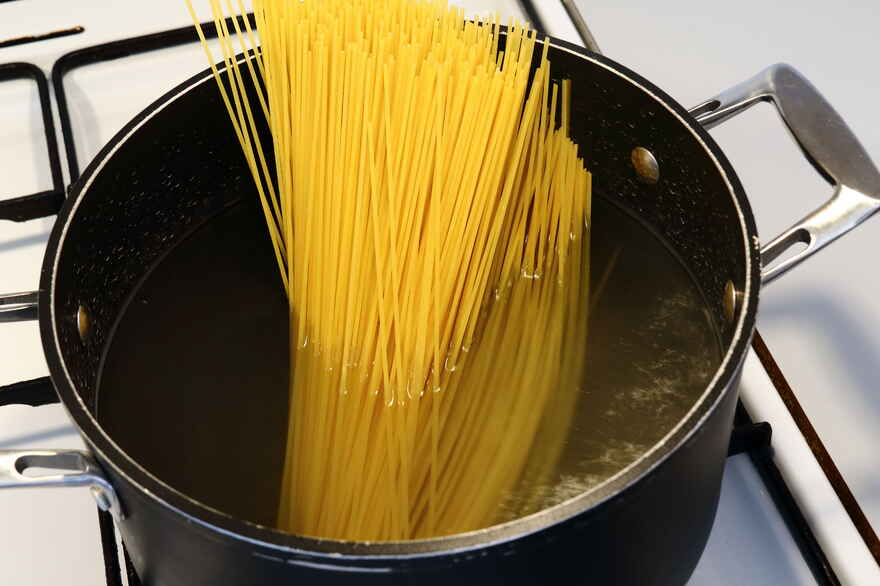 Pasta med svampe ... klik for at komme tilbage
