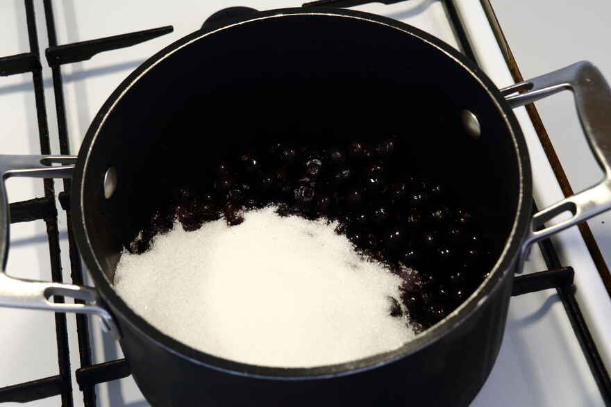 Blåbærmousse ... klik for at komme tilbage