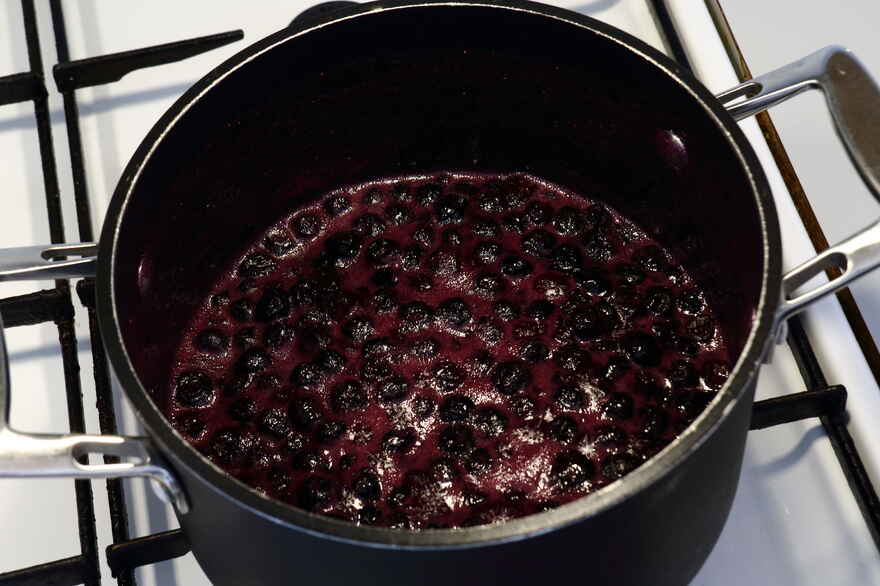 Blåbærmousse ... klik for at komme tilbage