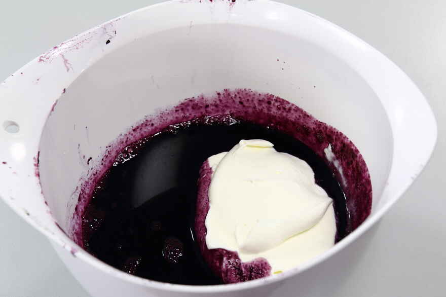 Blåbærmousse ... klik for at komme tilbage