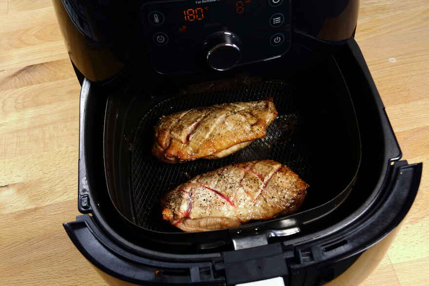 Andebryst i airfryer ... klik for at komme tilbage