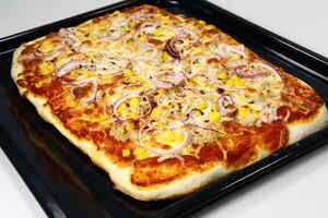 Pizza med tun - Tunpizza, billede 4 Pizza med tun - Tunpizza, billede 4