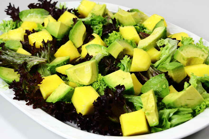 Skaldyrssalat med vinaigrette ... klik for at komme tilbage