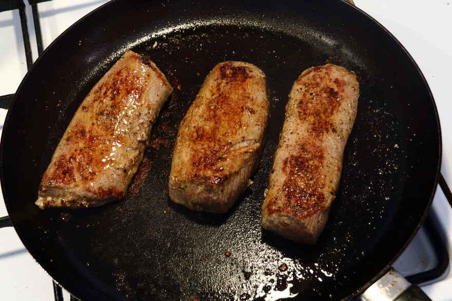 Stegt lammefilet på pande ... klik for at komme tilbage