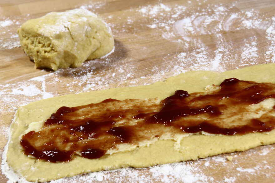 Kringle med marmelade ... klik for at komme tilbage