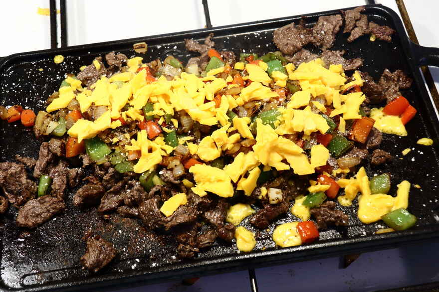 Philly Cheesesteaks sandwich ... klik for at komme tilbage