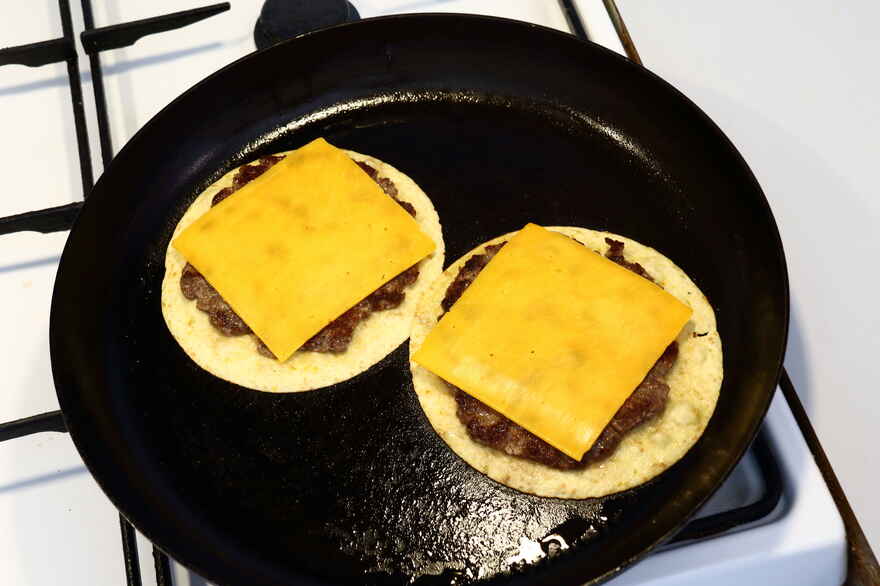 Cheeseburger tacos ... klik for at komme tilbage
