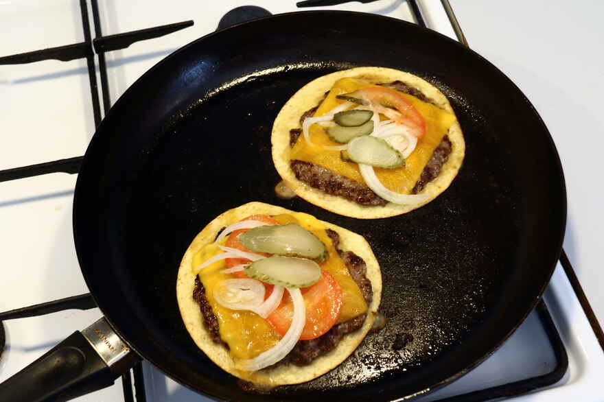 Cheeseburger tacos ... klik for at komme tilbage