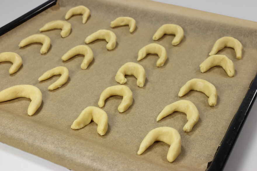 Vanillekipferl - Tyske vaniljehorn ... klik for at komme tilbage