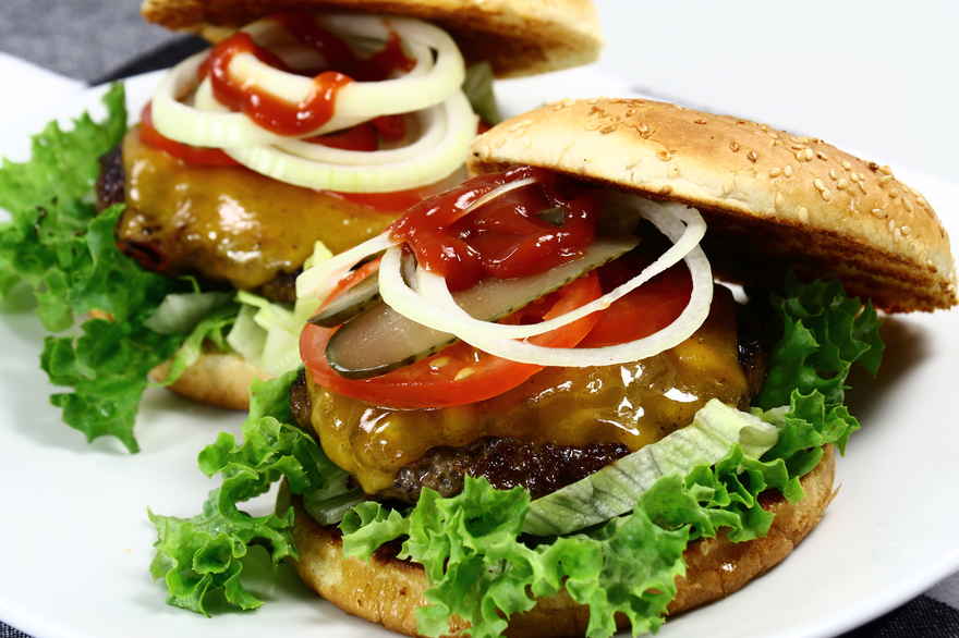 Cheeseburger ... klik for at komme tilbage