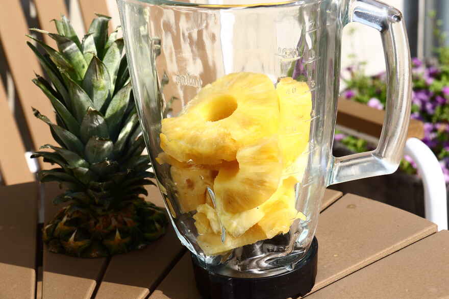 Ananas milkshake ... klik for at komme tilbage