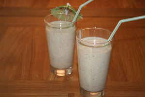 Fedtfattig Kiwi milkshake , billede 4